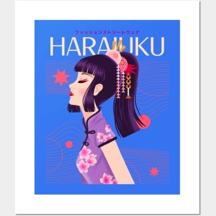 harajuku Girl Japan Japanese Posters and Art